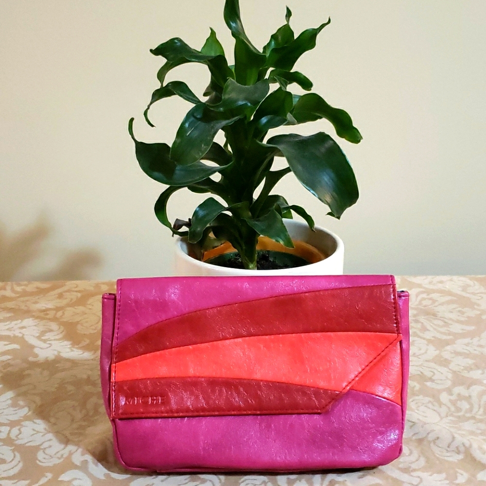 MICHE Red Pink & Coral Purse